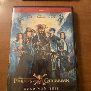 Pirates of the Caribbean Dead Men Tell No Tales DVD